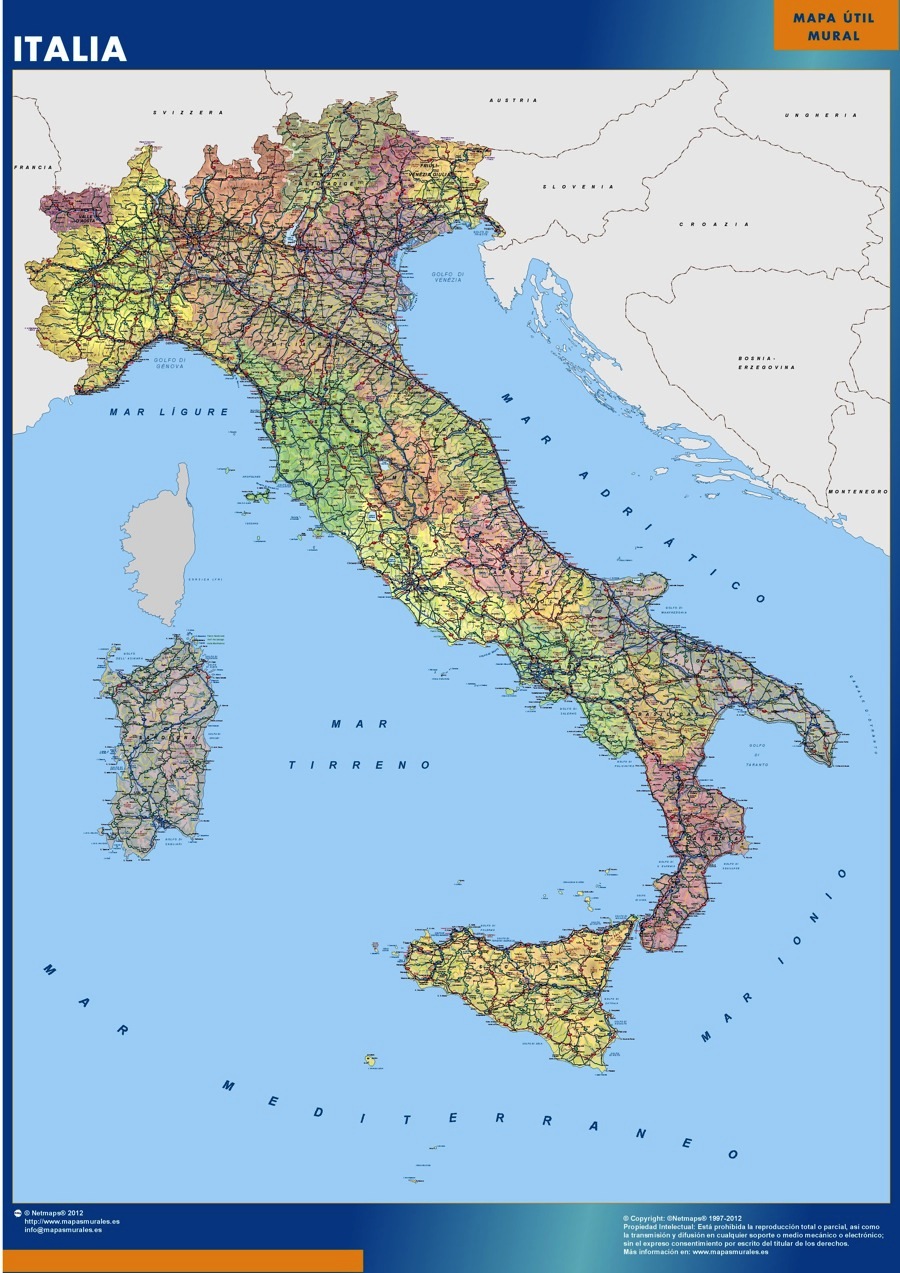 Cartina Italia Geografica Mappa Stradario Ditalia Mappa Porn Sex
